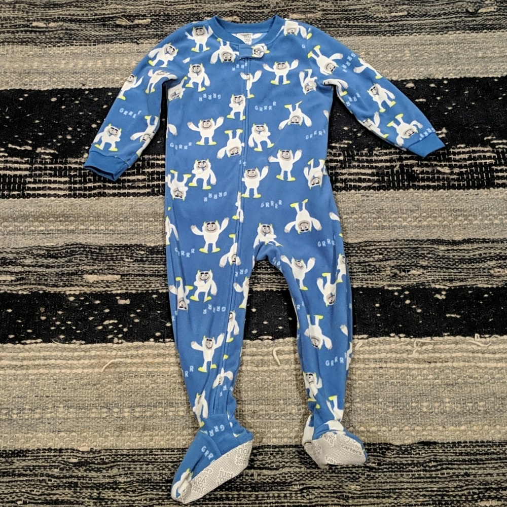 **5 for $25** Carter's YETI Footie Pajama